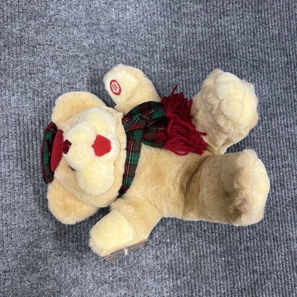 VTG Dan Dee 15” Plush Christmas Bear Giggles Lights Wiggles Stuffed Animal Toy - Picture 8 of 14